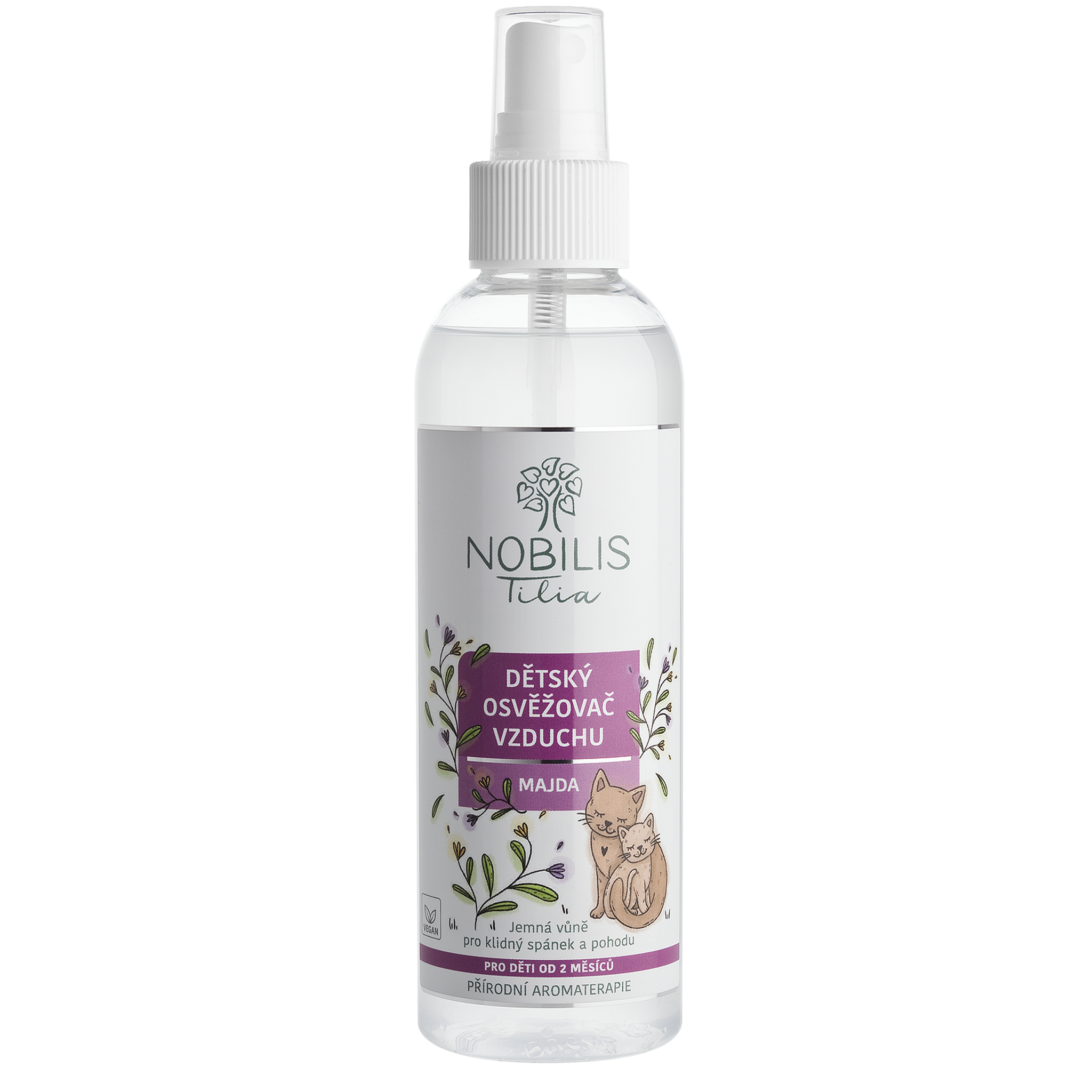 N4004I_DetskyosvezovacvzduchuMajda200ml_8595100274632 Nobilis Tilia Osvěžovač vzduchu pro děti Majda (200 ml)