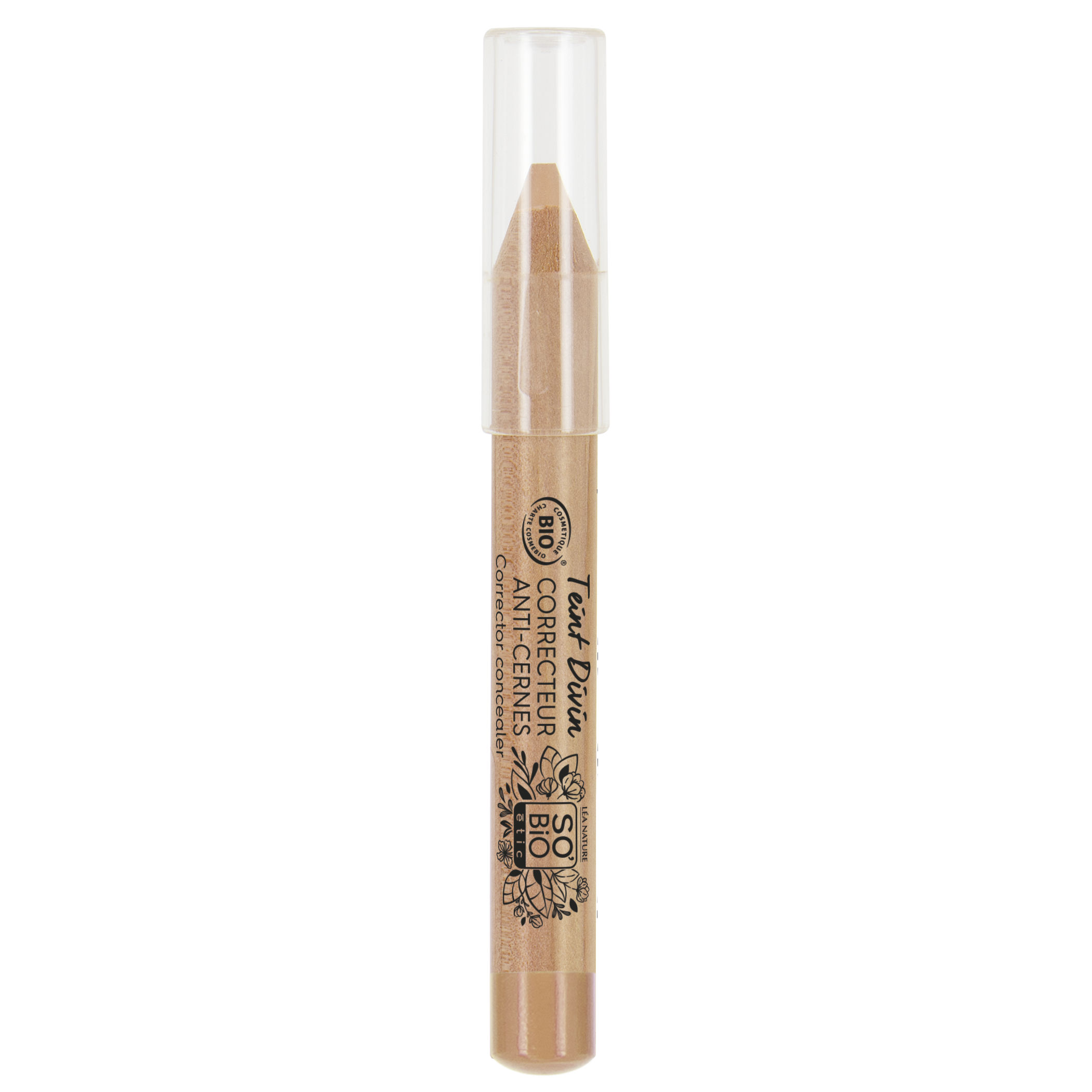 SB_20CORRECTEUR_20N25_20BEIGE_20DORE1342083ANGLE_CENTRE1 SO’BiO étic Korektor BIO (4 g) - 25 BEIGE DORÉ — zlatá béžová - zakryje nedostatky pleti