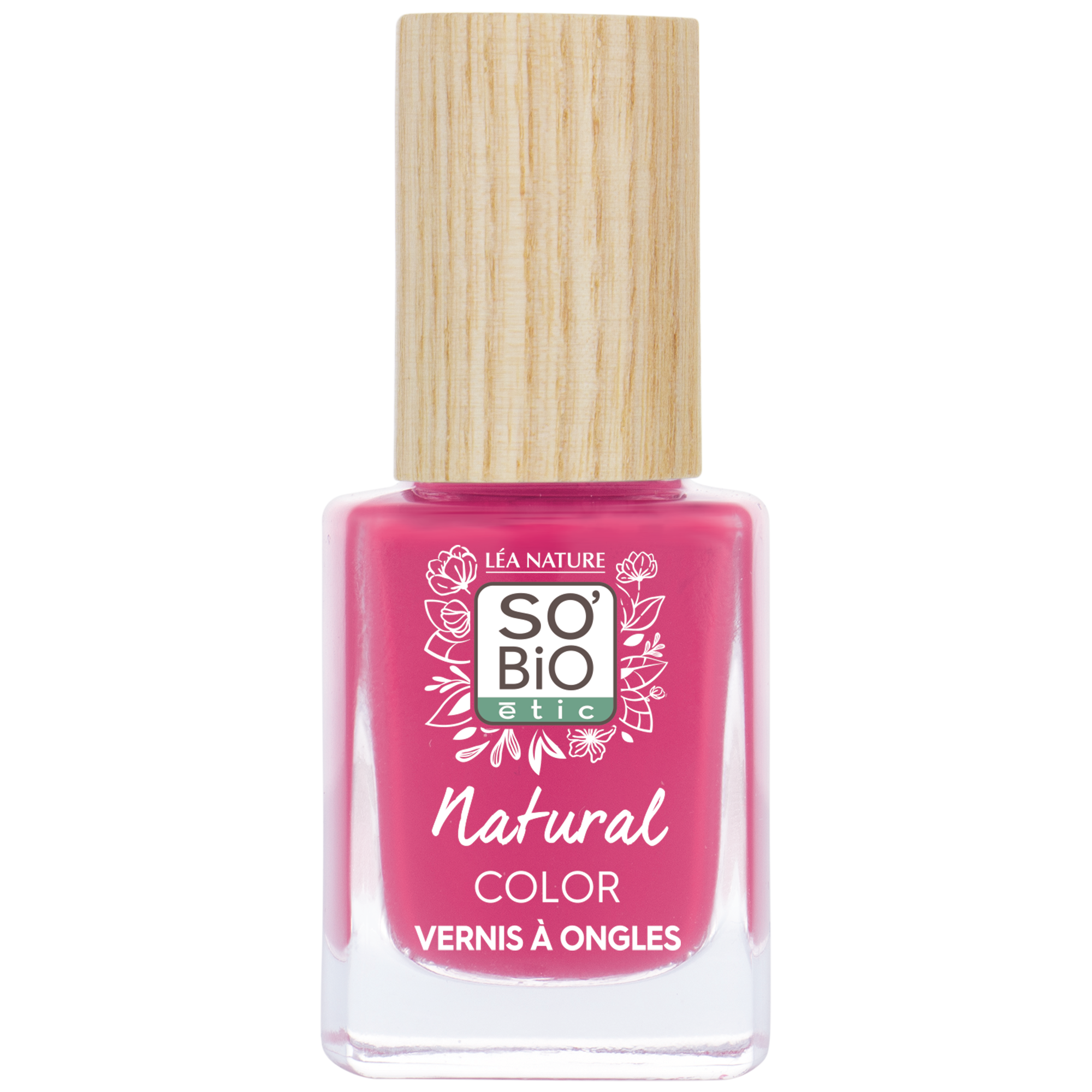SB_20VERNIS_20A_20ONGLES_2040_20ROSE_20ARTY_1342041_FACING SO’BiO étic Lak na nehty - 40 bohémská růžová (11 ml) - se zářivou a intenzivní barvou