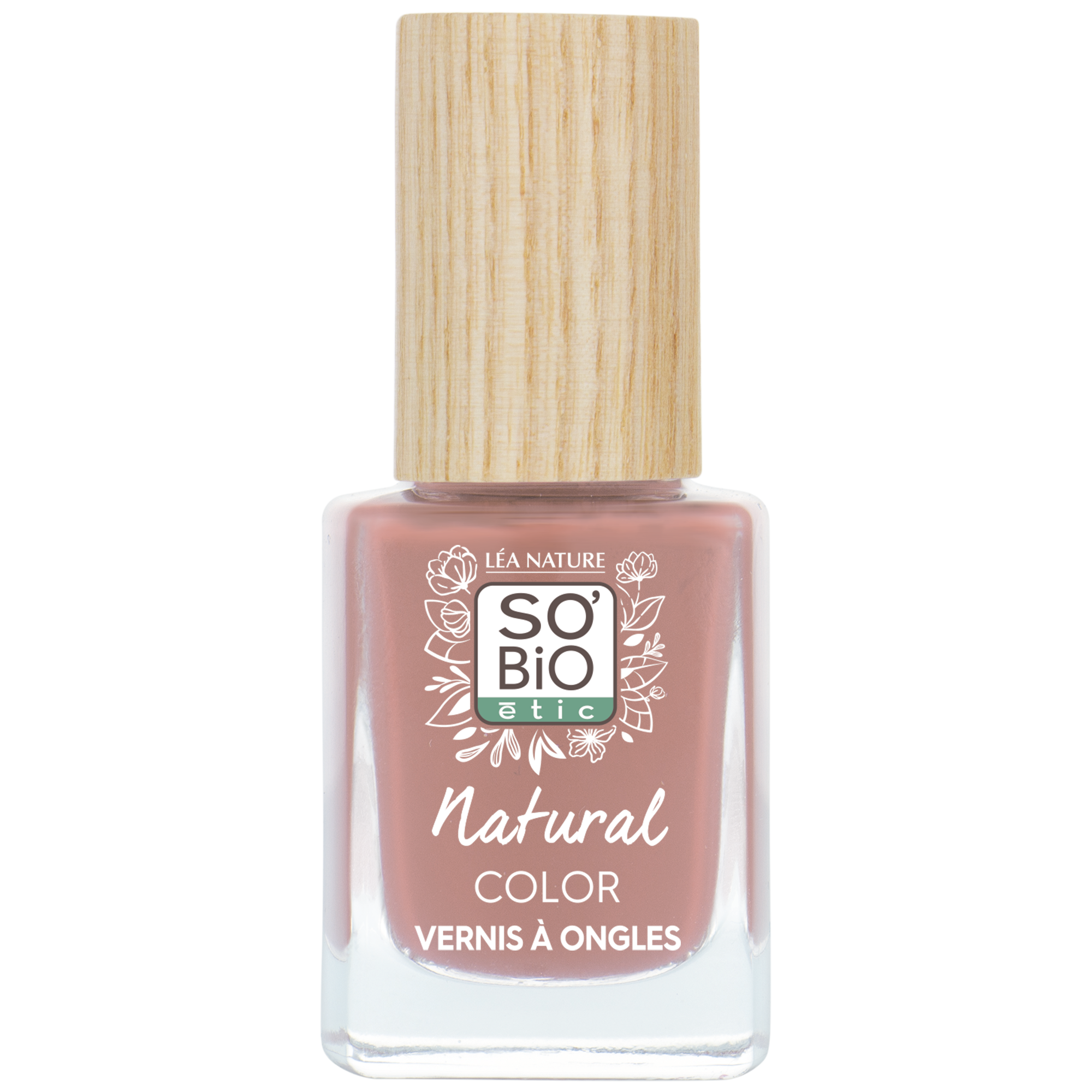SB_20VERNIS_20A_20ONGLES_2045_20ROSE_20PIVOINE_1342069_FACING SO’BiO étic Lak na nehty - 45 růžová pivoňka (11 ml) - se zářivou a intenzivní barvou