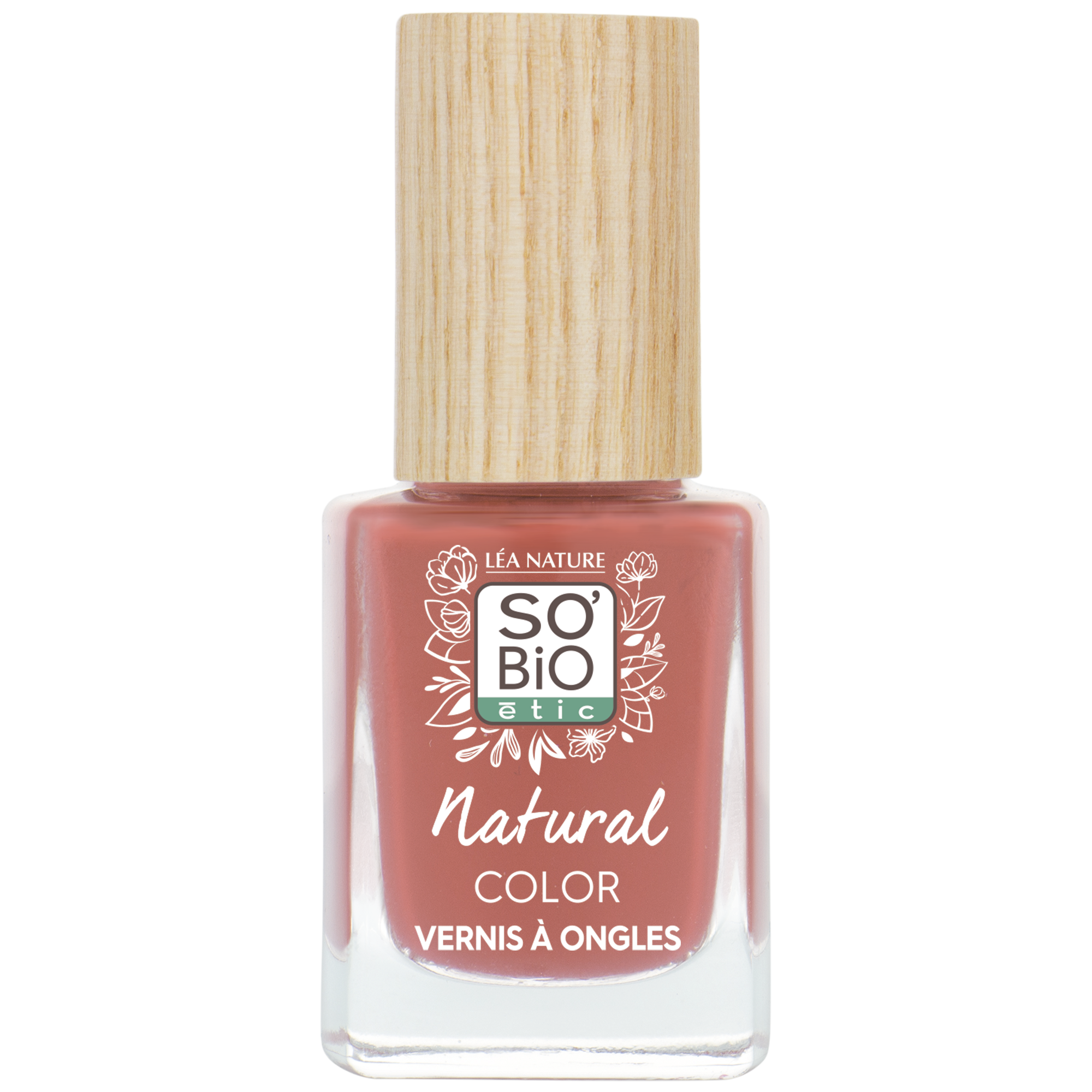 SB_20VERNIS_20A_20ONGLES_2065_20ROSE_20NUDE_1342040_FACING SO’BiO étic Lak na nehty - 65 růžová nude (11 ml) - se zářivou a intenzivní barvou