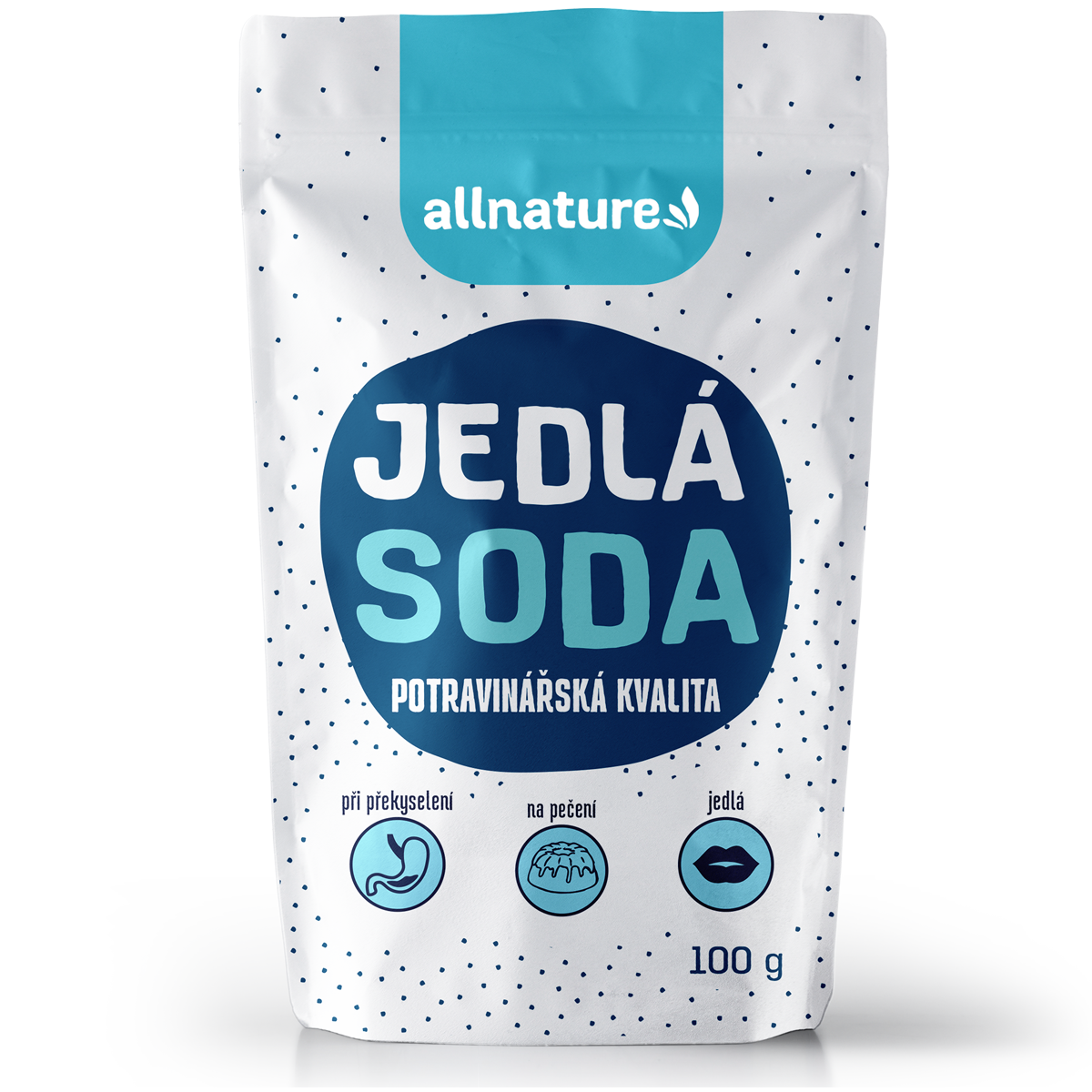 allnature-jedla-soda-100-g Allnature Jedlá soda - 100 g - potravinářská kvalita