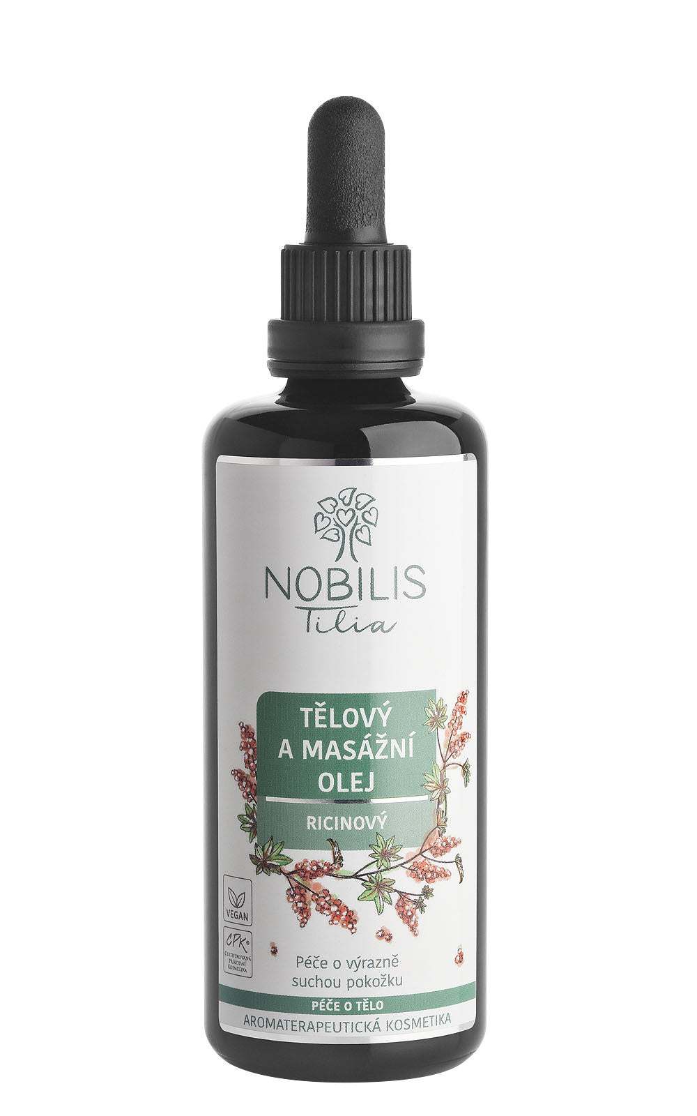 r0015m_ricinovy-olej-100-ml-fialove-sklo_8595100203120-1747638729 Nobilis Tilia Ricinový olej (100 ml) - dokonalá univerzální péče
