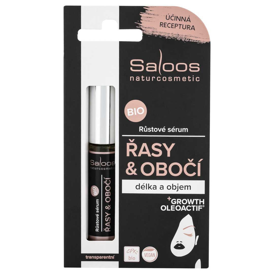saloos_DP_bio_rustove_serum_na_rasy_a_oboci_7ml Saloos Regenerační sérum na řasy a obočí BIO (7 ml) - pro zdravé husté řasy a obočí