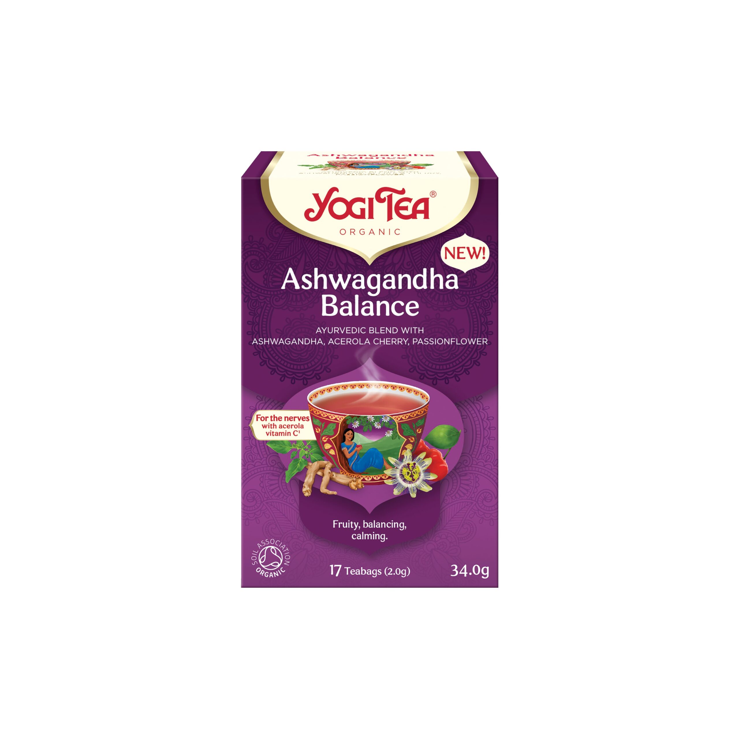 510535_Caj_Rovnovaha_Ashwaganhy_17_sacku_34_g_BIO_YOGI_TEA-1 Čaj Rovnováha Ashwaganhy 17 sáčků 34 g BIO YOGI TEA