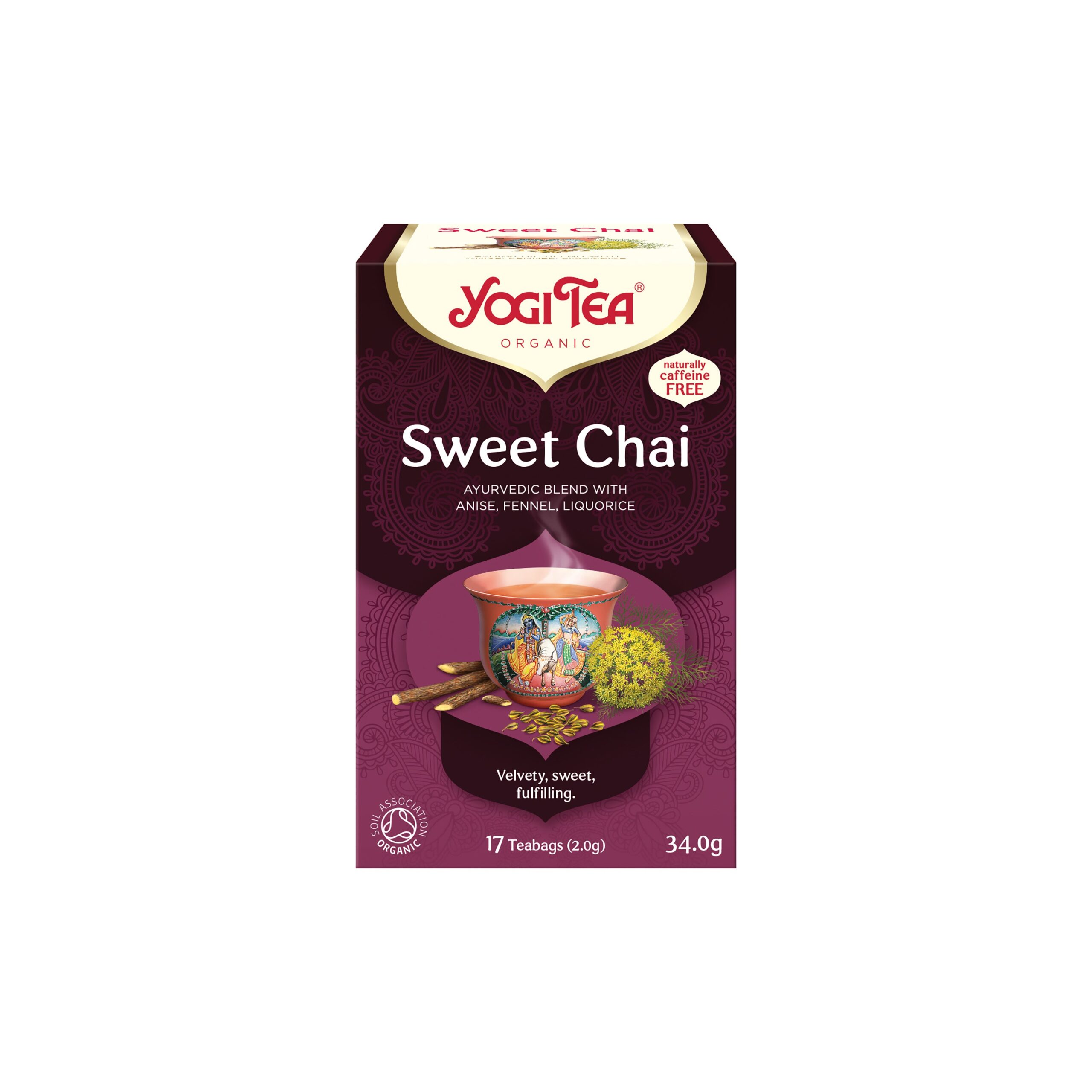 510567_Caj_Sladky_chai_17_sacku_34_g_BIO_YOGI_TEA-1 Čaj Sladký chai 17 sáčků 34 g BIO YOGI TEA