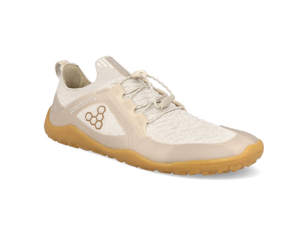 58865-2_209099-26-barefoot-damske-tenisky-vivobarefoot-primus-trail-knit-fg-womens-peyote-1 Barefoot dámské tenisky Vivobarefoot - Primus trail knit fg W peyote světle béžové Velikost: 40, Délka boty: 261, Šířka boty: 94
