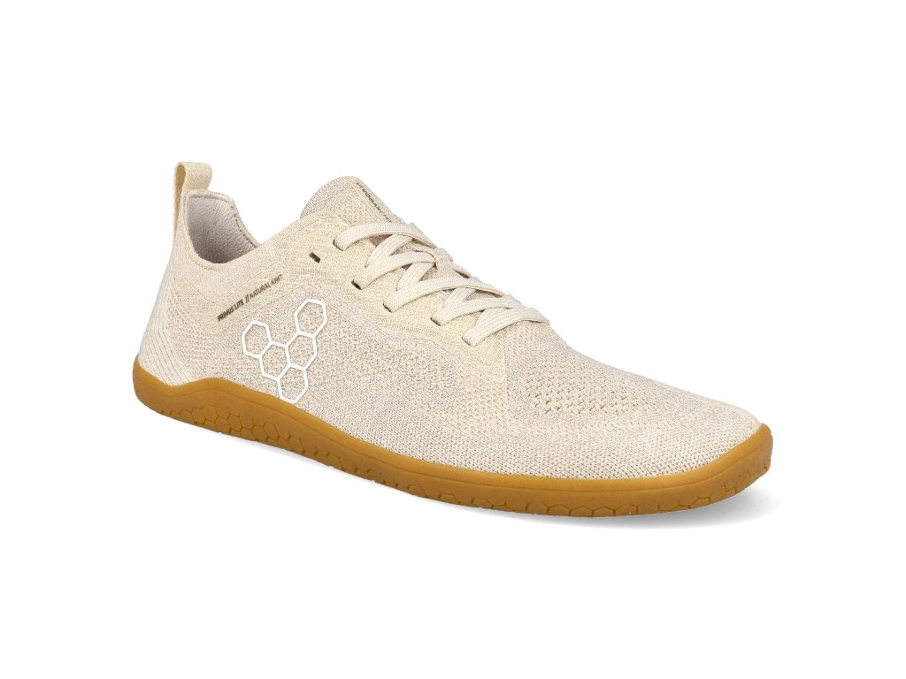 58892_209576-02-barefoot-damske-tenisky-vivobarefoot-primus-lite-knit-natural-w-egret-1 Barefoot dámské tenisky Vivobarefoot - Primus lite knit natural w egret béžové Velikost: 40, Délka boty: 261, Šířka boty: 94