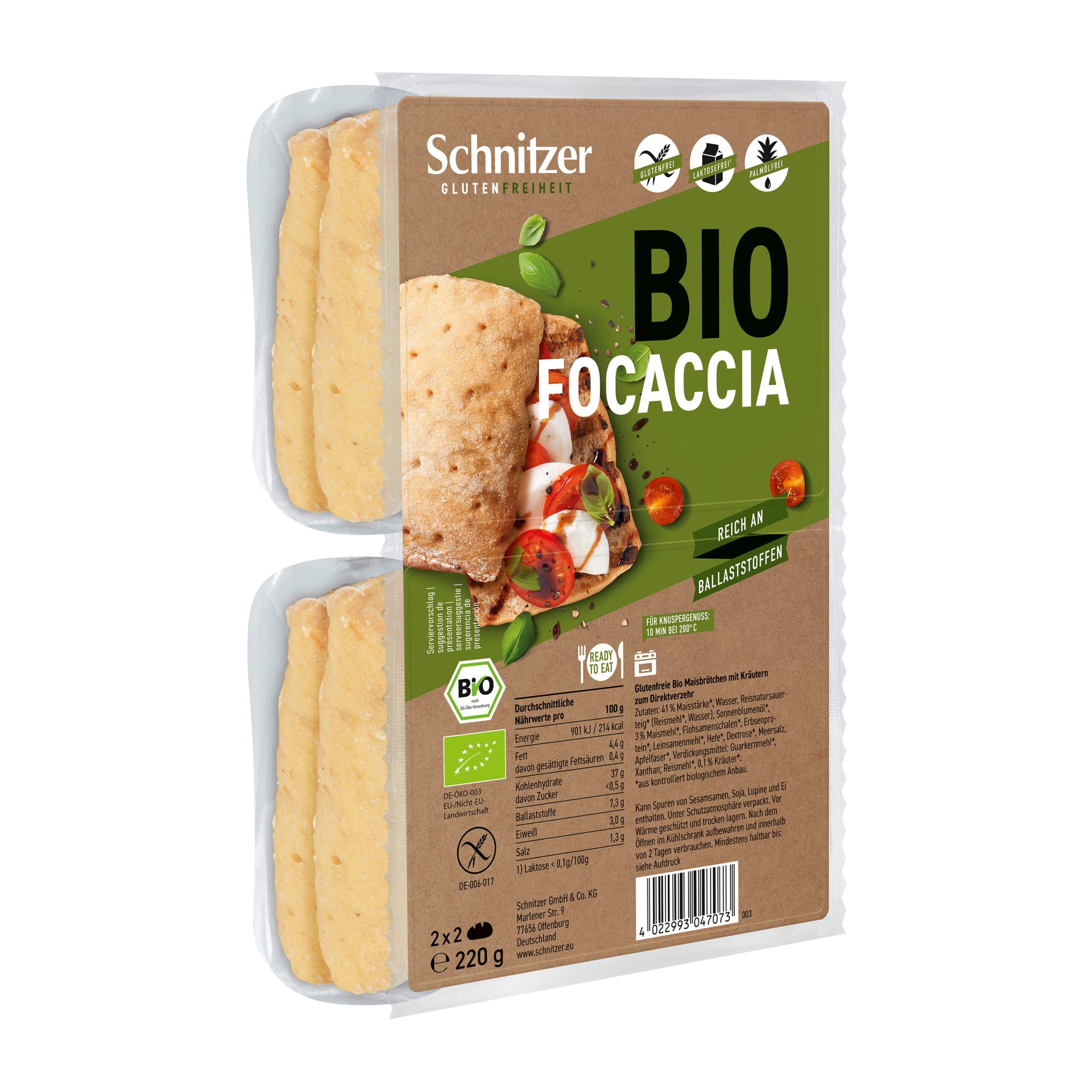 610069_Focaccia_bezlepkova_220_g_BIO_SCHNITZER-1 Focaccia bezlepková 220 g BIO SCHNITZER