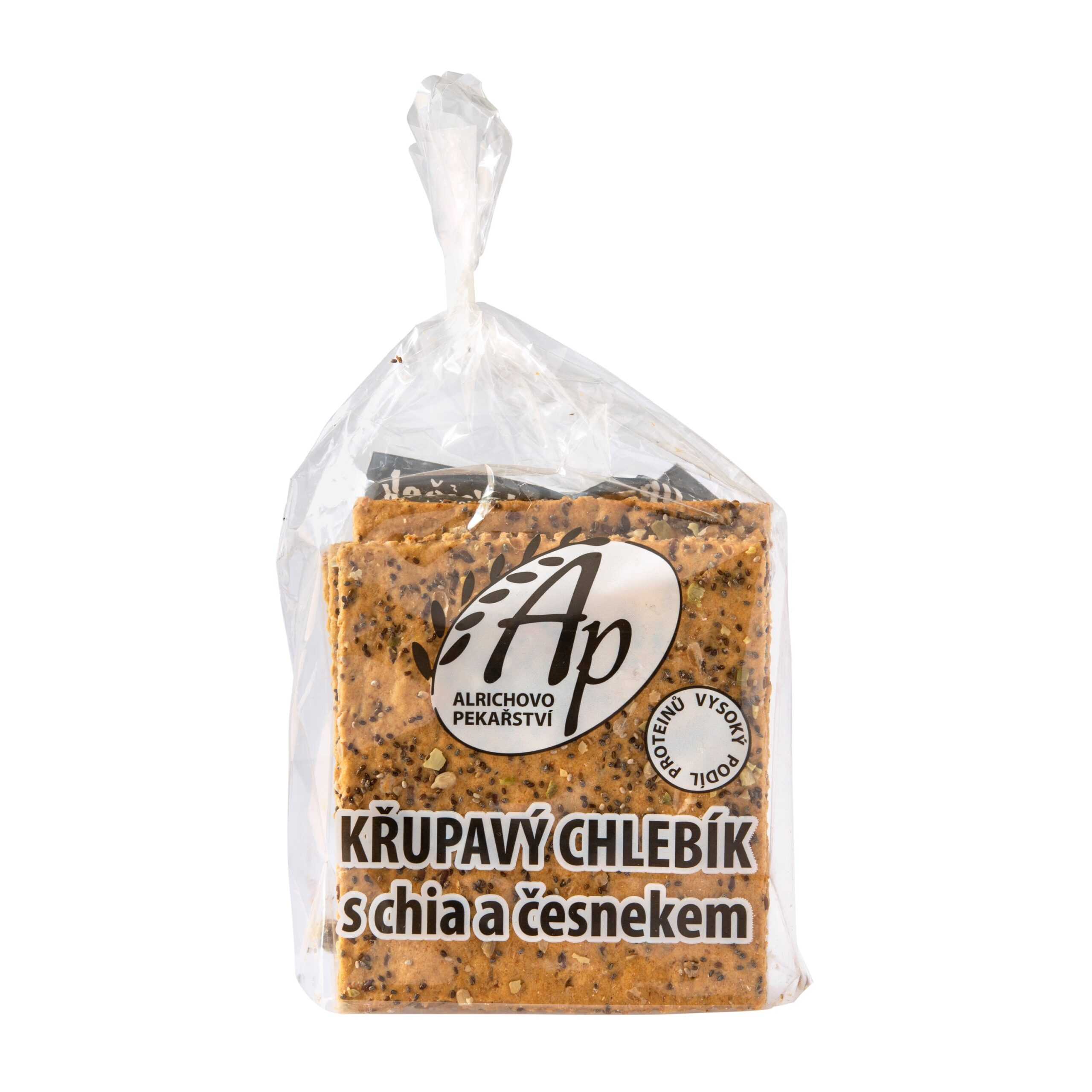 627142_Chleb_krupavy_s_chia_a_cesnekem_200_g_ALRICHOVO_PEKARSTVI-1 Chléb křupavý s chia a česnekem 200 g ALRICHOVO PEKAŘSTVÍ