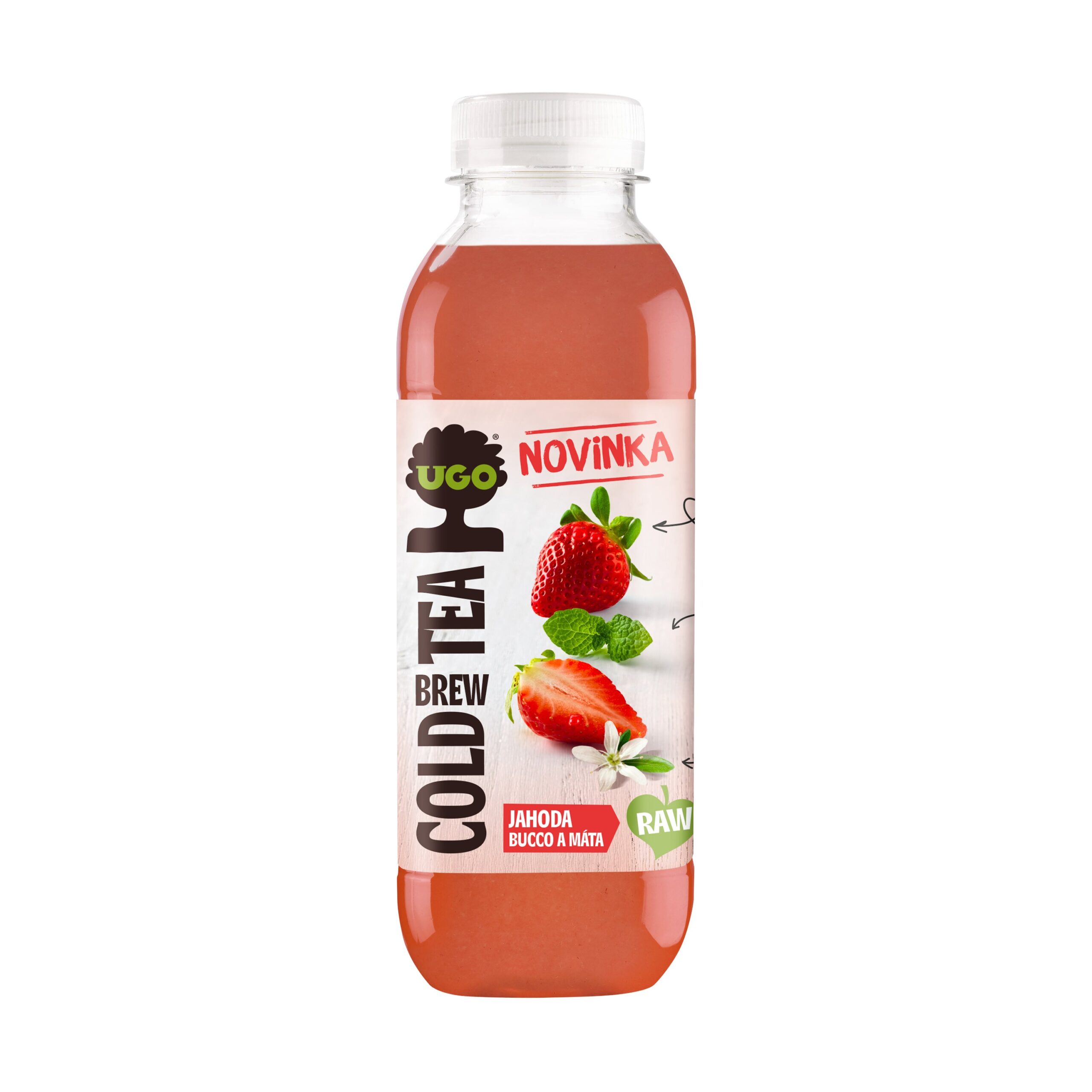 719040_Napoj_Cold_Brew_Tea_jahoda_bucco_a_mata_500_ml_UGO-1 Nápoj Cold Brew Tea jahoda, bucco a máta 500 ml UGO