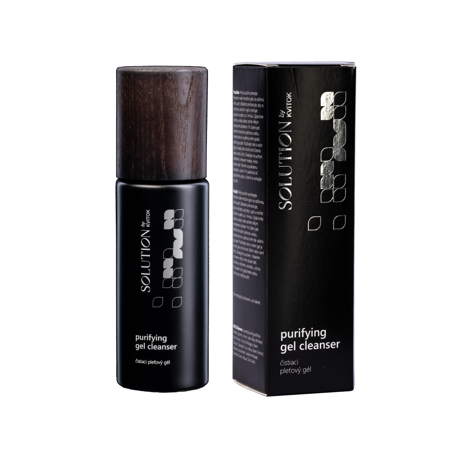 Kvitok_Solution_Cistici_pletovy_gel Kvitok Solution Čisticí pleťový gel - 80 ml - hloubkové pročištění pleti