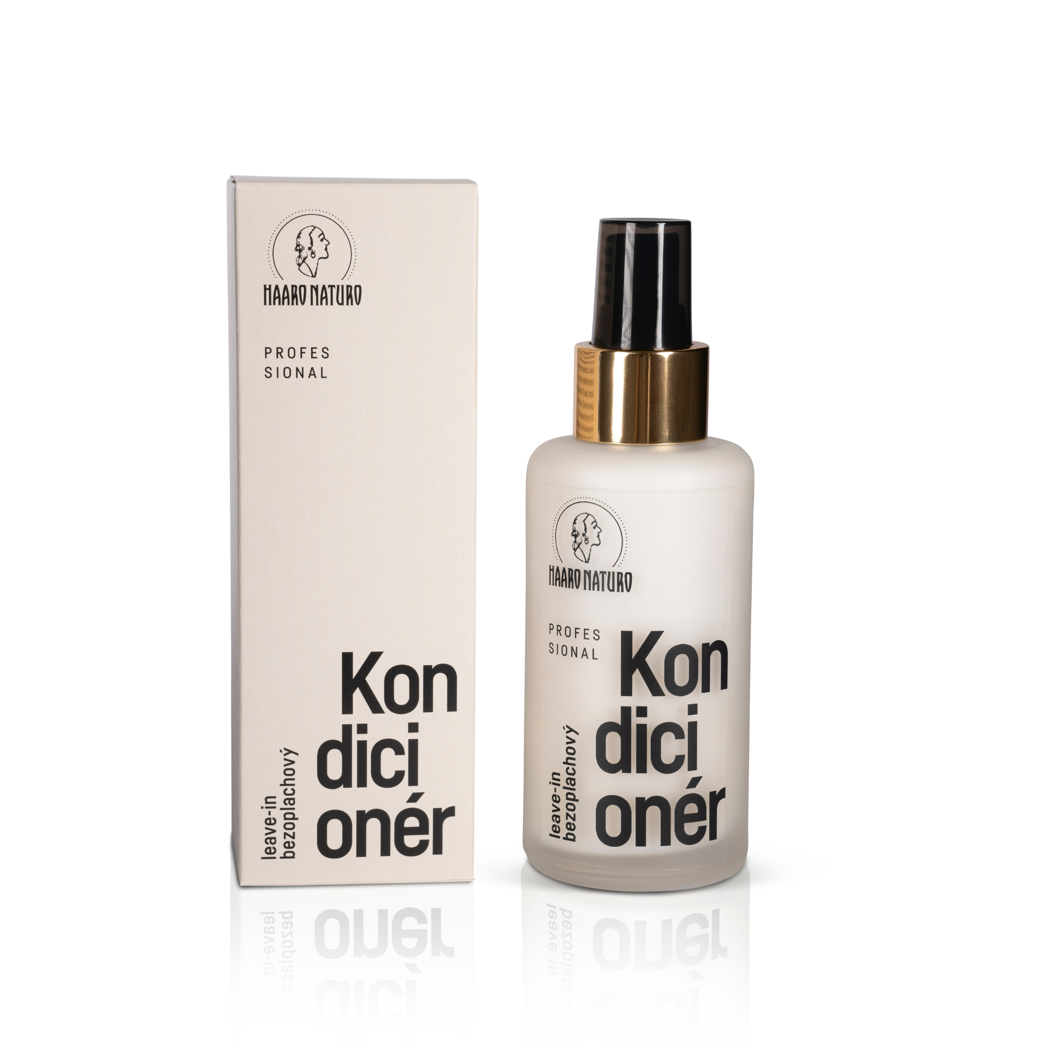 Navrhbeznazvu_2_b52084cd-c3e2-4e69-b066-17339f289f3f Haaro Naturo Bezoplachový kondicionér ve spreji Leave-in - 100 ml - usnadní rozčesávání a dodá lesk