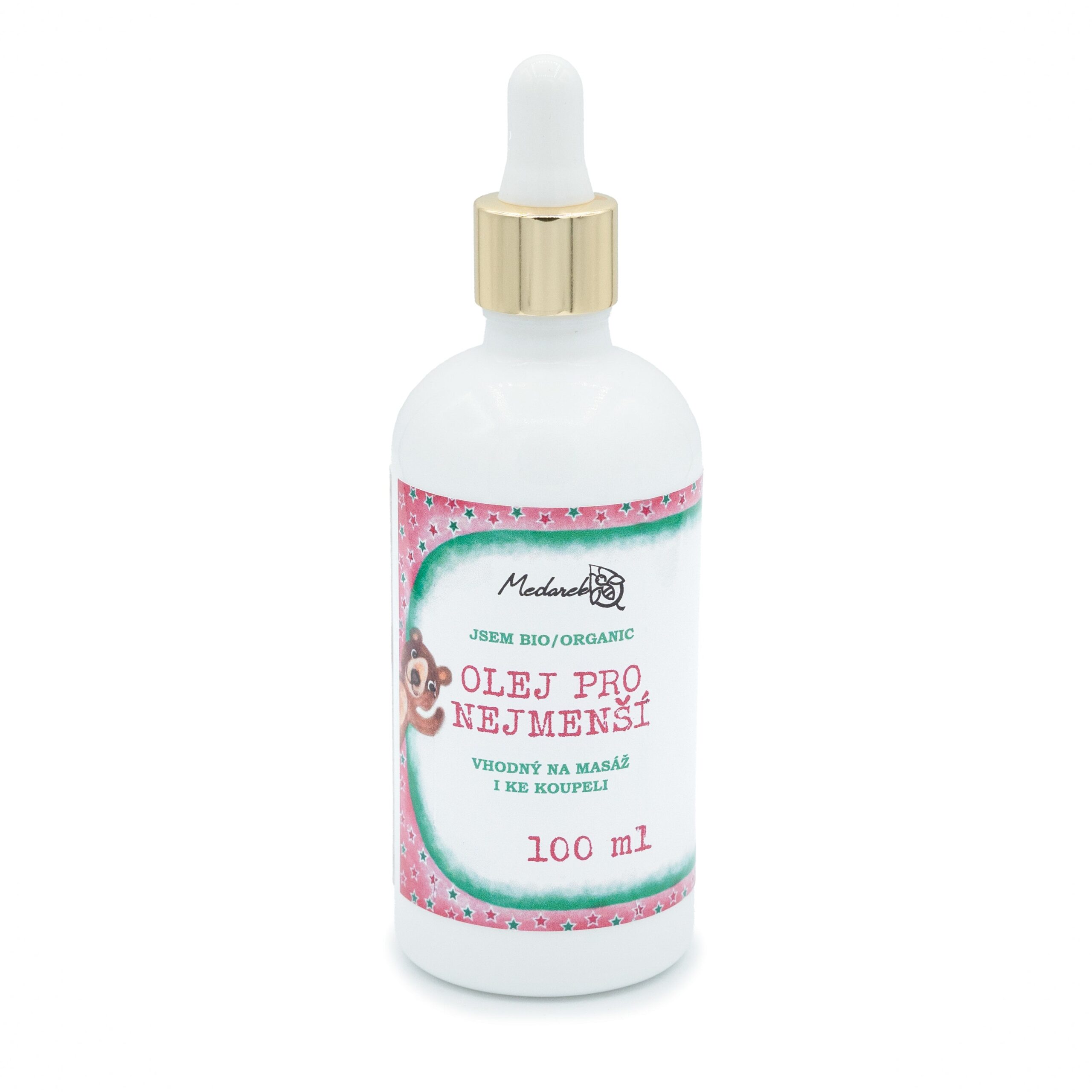 Olej_20pro_20nejmen_C5_A1_C3_AD_20100_20ml_20Medarek Medarek Tělový olej pro nejmenší (100 ml) - pro miminka na tělo i do koupele