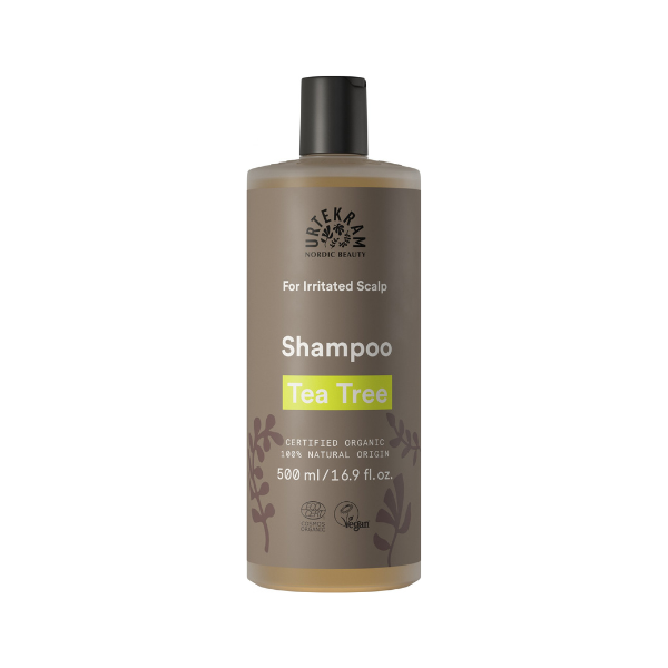 URT072 Urtekram Šampon s tea tree pro podrážděnou vlas. pokožku BIO - 500 ml